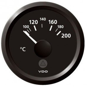 VDO Viewline 52mm Temperature Gauges - Triangular Bezel