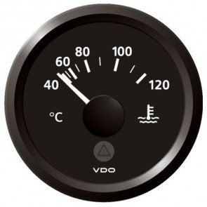 VDO Viewline 52mm Coolant Temperature Gauges - Triangular Bezel