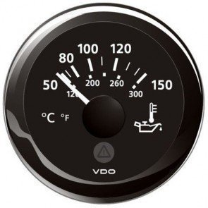 VDO Viewline 52mm Engine Oil Temperature Gauges