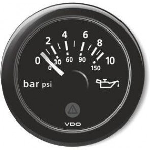 VDO Viewline 52mm EPS Compatible Transmission Oil Pressure Gauges