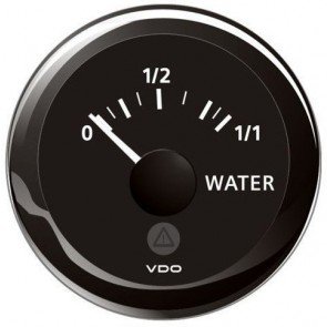 VDO Viewline 52mm Resistive Fresh Water Gauges