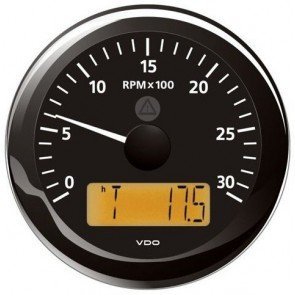 VDO Viewline 85mm Tachometer Gauges With LCD Display