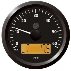 VDO Viewline 85mm Speedometers - Triangular Bezel