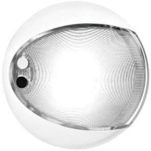Hella EuroLED Round Interior Lamps - White w/ switch