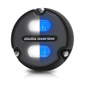 Hella Apelo A1 White & Blue Thermal Polymer Underwater Lights