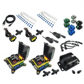 Kit contains everything needed to get going for a large number of connections