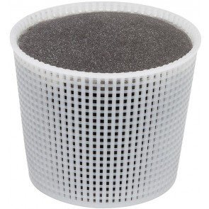 Black Water Strainers With Transparent Lids - Replacement Carbon Filter