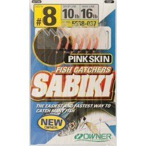 Owner Pink Shrimp Sabiki Rigs