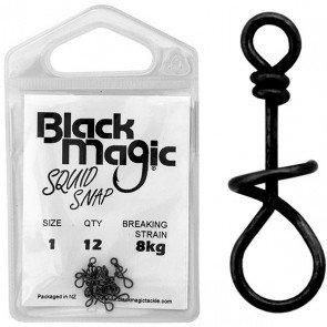 Black Magic Spiral Squid Snaps - #1