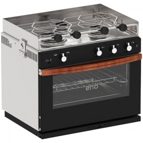 Eno Allure 3 Burner Stainless Steel Oven With Grill