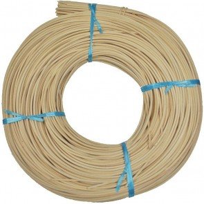 HEALLILY 5pcs Basket Flat Reed Coil Handmade DIY Basket Cane Coil Bamboo Cane for Craft Repair 