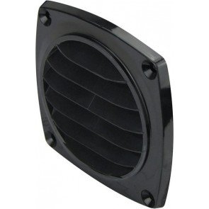 ZZG1465 - Black ABS Plastic95mmW x 95mmH Overall76mmW x 76mmH Hole