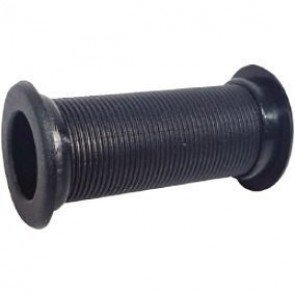 Outboard Well Drain - Black 57mm